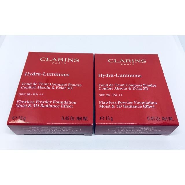 CLARINS(クラランス)の新品未使用☆CLARINS イドラルミナス3D パウダーファンデーション コスメ/美容のベースメイク/化粧品(ファンデーション)の商品写真