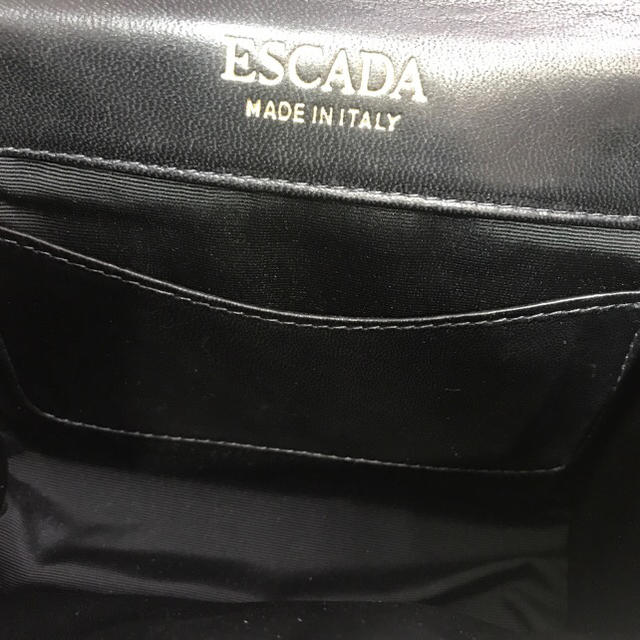 ESCADA(エスカーダ)のエスカーダ ヴィンテージ ショルダーバッグ ブラック 黒 レディースのバッグ(ショルダーバッグ)の商品写真