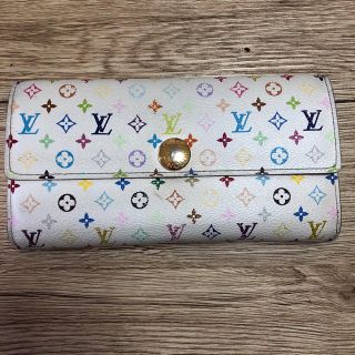 ルイヴィトン(LOUIS VUITTON)の正規LV  VUITTONの長財布。(財布)