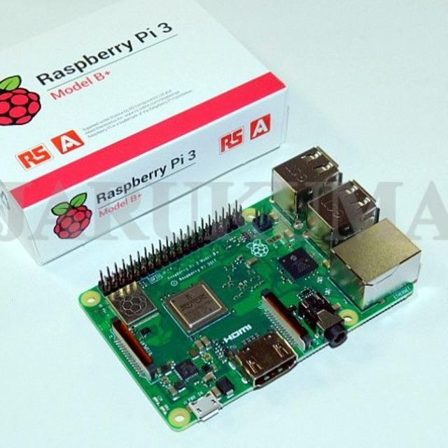 【新品・未開封】Raspberry Pi 3 Model B+、純正技適マーク品