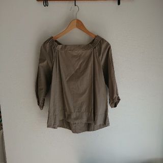 ユナイテッドアローズグリーンレーベルリラクシング(UNITED ARROWS green label relaxing)のバックリボンブラウス(シャツ/ブラウス(長袖/七分))