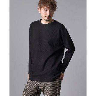 ビームス(BEAMS)の新品 UNFIT アンフィット ビッグシルエット ワッフルロングTシャツ(Tシャツ/カットソー(七分/長袖))