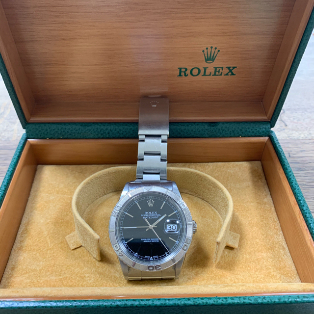 ROLEX(ロレックス)のROLEX  DATE JUST サンダーバード ブラック16264 メンズの時計(腕時計(アナログ))の商品写真