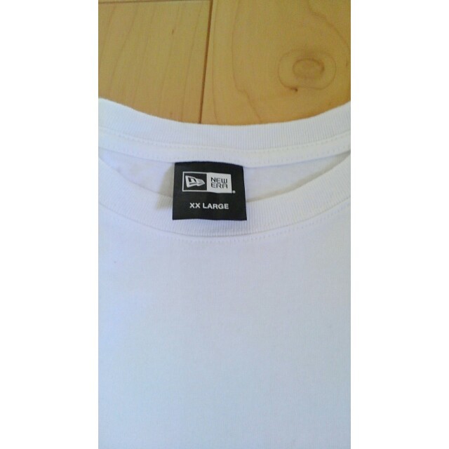NEW ERA(ニューエラー)のNEWERA  Tシャツ　XXL  ホワイト メンズのトップス(Tシャツ/カットソー(半袖/袖なし))の商品写真