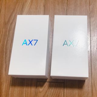 アンドロイド(ANDROID)の【値下】OPPO AX7 ゴールド SIMフリー(スマートフォン本体)