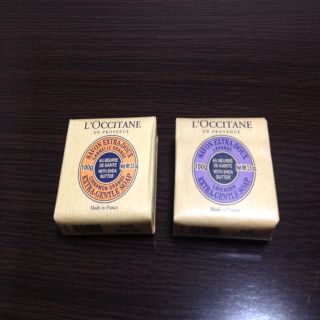 ロクシタン(L'OCCITANE)のグリコ様ロクシタン石鹸二個(その他)