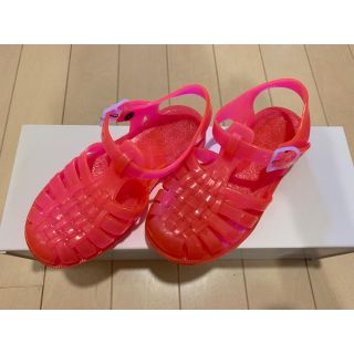 シップスキッズ(SHIPS KIDS)の送料込 Meduse メデュース ピンク ラバーサンダル 18cm ships(サンダル)