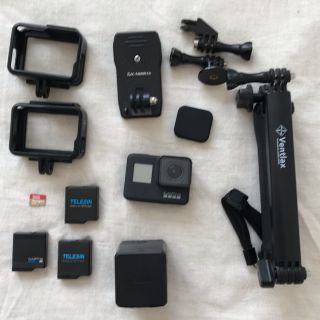 ゴープロ(GoPro)のGoPro HERO7 BLACK + いろいろセット(ビデオカメラ)