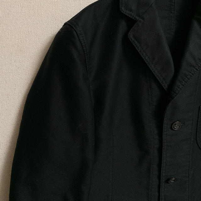 UNITED ARROWS green label relaxing(ユナイテッドアローズグリーンレーベルリラクシング)のユナイテッドアローズ 黒ジャケット メンズのジャケット/アウター(テーラードジャケット)の商品写真