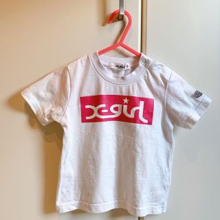 エックスガールステージス(X-girl Stages)の【X-girl】Tシャツ 90(Tシャツ/カットソー)