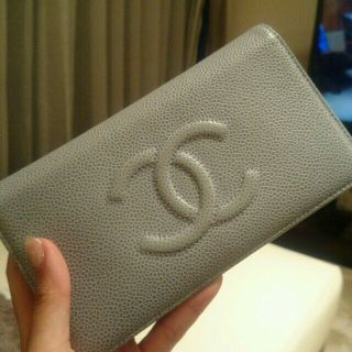 シャネル(CHANEL)のCHANEL ブルーの長財布★(財布)