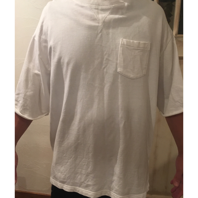 coen(コーエン)のcoen ビッグシルエットTシャツ L 白 メンズのトップス(Tシャツ/カットソー(半袖/袖なし))の商品写真
