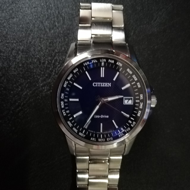 CITIZEN(シチズン)のシチズン ダイレクトフライト　電波ソーラー腕時計　 メンズの時計(腕時計(アナログ))の商品写真