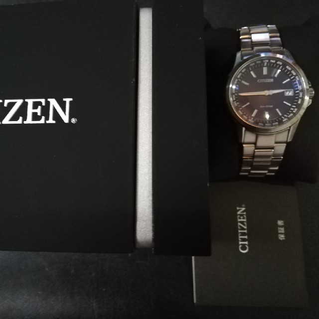 CITIZEN(シチズン)のシチズン ダイレクトフライト　電波ソーラー腕時計　 メンズの時計(腕時計(アナログ))の商品写真