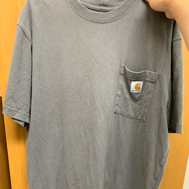 carhartt(カーハート)のカーハート チャコールグレー Tシャツ メンズのトップス(Tシャツ/カットソー(半袖/袖なし))の商品写真