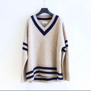 ジエダ(Jieda)のOVER V-NECK KNIT/Vネックニット サイズ1(ニット/セーター)