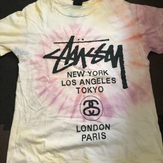 ステューシー(STUSSY)のstussy ワールドツアー tシャツ (Tシャツ(半袖/袖なし))