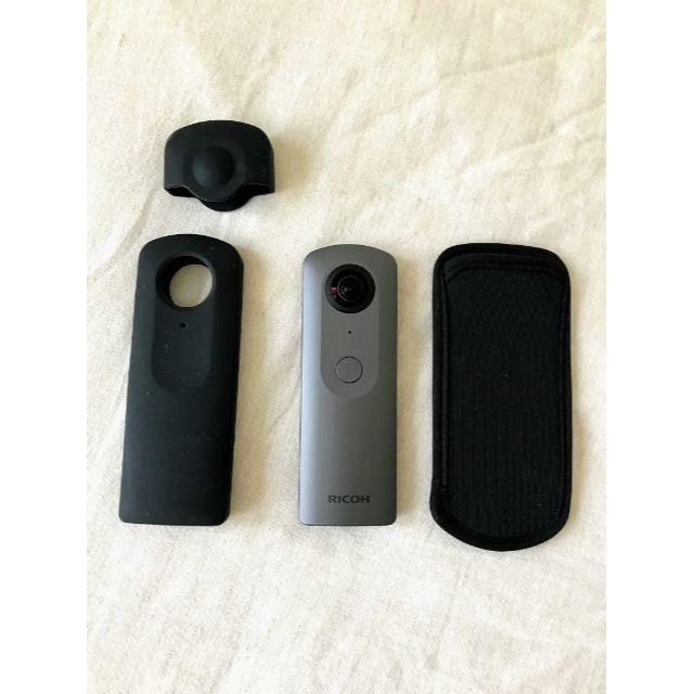 RICOH THETA V メタリックグレー + 保護カバー