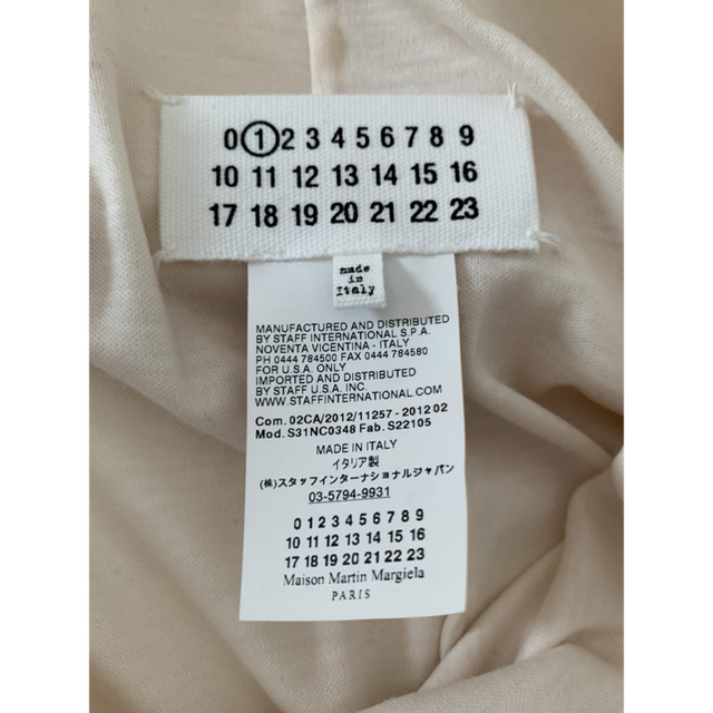 Maison Martin Margiela(マルタンマルジェラ)のMaison Margiela レディースのトップス(カットソー(半袖/袖なし))の商品写真