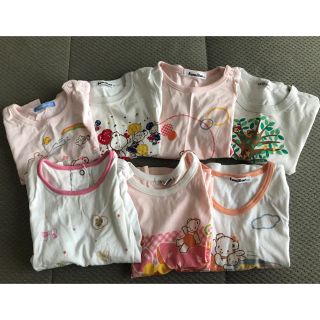 ファミリア(familiar)の中古 ファミリア Tシャツ タンクトップ  90.100cm 7枚セット(Tシャツ/カットソー)