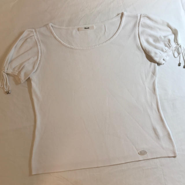 René(ルネ)のRene＊白ニット レディースのトップス(カットソー(半袖/袖なし))の商品写真
