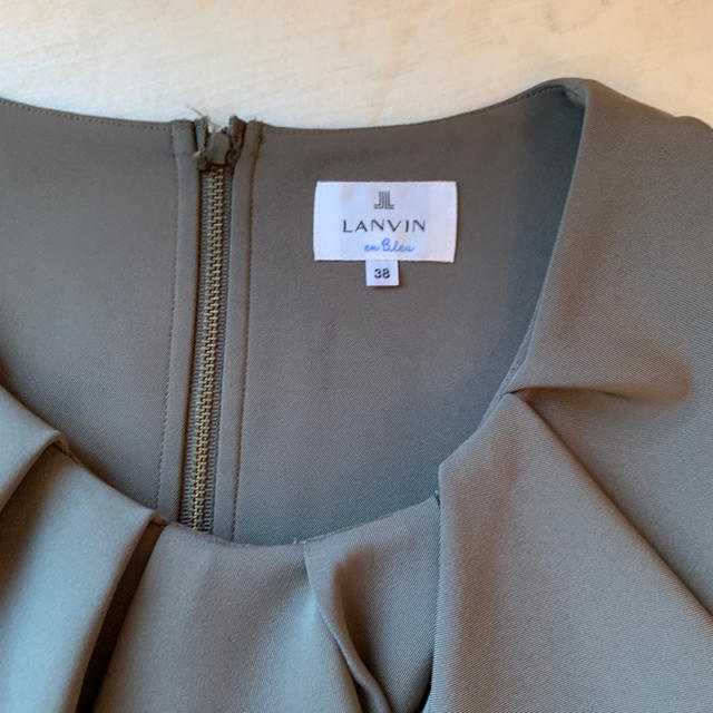 LANVIN en Bleu(ランバンオンブルー)のLANVAN Blueのゆったりワンピース レディースのワンピース(ひざ丈ワンピース)の商品写真