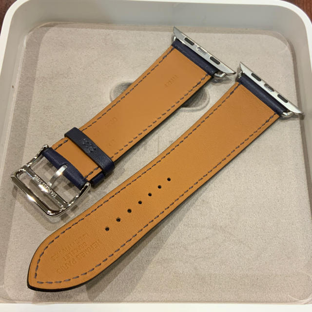 Hermes(エルメス)の(正規品) Apple Watch HERMES エルメス バンド 42mm メンズの時計(レザーベルト)の商品写真