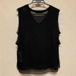 ザラ(ZARA)のZARA ノースリーブ タンクトップ(シャツ/ブラウス(半袖/袖なし))