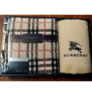 バーバリー(BURBERRY)のBURBERRY フェイスタオル&ウォッシュタオルセット(タオル/バス用品)