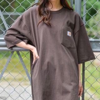 カーハート(carhartt)の新品 カーハート CARHARTT ポケット 付き 半袖 Tシャツ Sサイズ(Tシャツ/カットソー(半袖/袖なし))