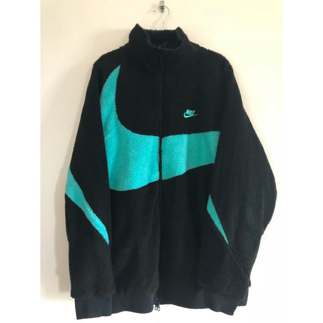 ナイキ ボアジャケット nike boa atmos アトモス XL ジェイド - ブルゾン