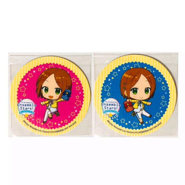 新品☆あんスタ【2wink】アニカフェ☆コースター☆2点セットの 新品☆あんスタ【2wink】アニカフェ☆コースター☆2点セットの