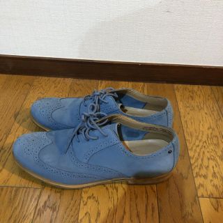 ロックポート(ROCKPORT)の値下げ  ロックポート  カジュアルシューズバックスキン スカイブルー27cm(ドレス/ビジネス)