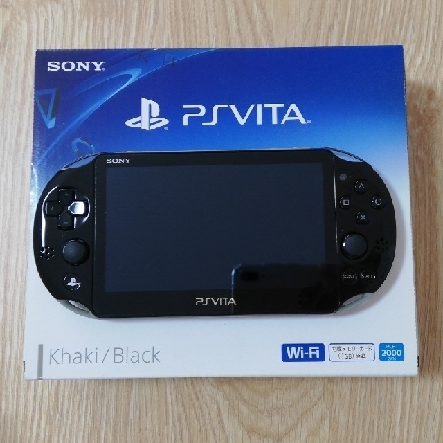 PS vita 本体 カーキ/ブラック PCH-2000　ジャンクPSVita