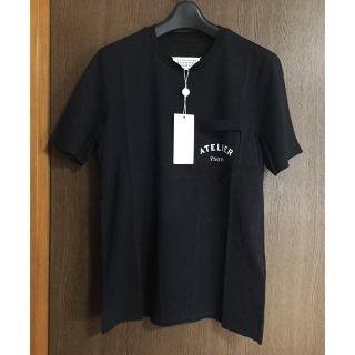 Maison Martin Margiela - 黒46新品 マルジェラ ATELIER ロゴ Tシャツ ...