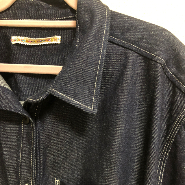 ROSE BUD(ローズバッド)のROSE BUD デニムシャツジャケット レディースのトップス(シャツ/ブラウス(長袖/七分))の商品写真