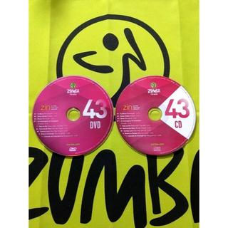 ズンバ(Zumba)のZUMBA　ズンバ　ZIN43　CD ＆ DVD　インストラクター専用(スポーツ/フィットネス)