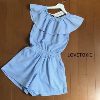 ラブトキシック(lovetoxic)のマッシュ様専用　新品 LOVETOXIC オールインワン オフショルダー(パンツ/スパッツ)