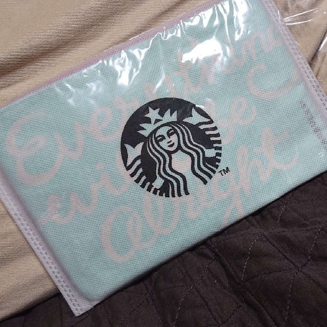 Starbucks Coffee(スターバックスコーヒー)のレア　スタバ　スターバックス　ポーチ レディースのファッション小物(ポーチ)の商品写真