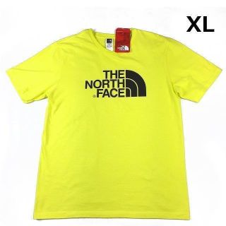 ザノースフェイス(THE NORTH FACE)の売切! ノースフェイス半袖Tシャツ ハーフドームロゴ(XL)黄 180902-B(Tシャツ/カットソー(半袖/袖なし))