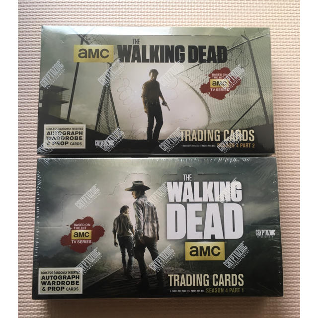 新品未開封 The Walking Dead part1,2 ヒット4枚