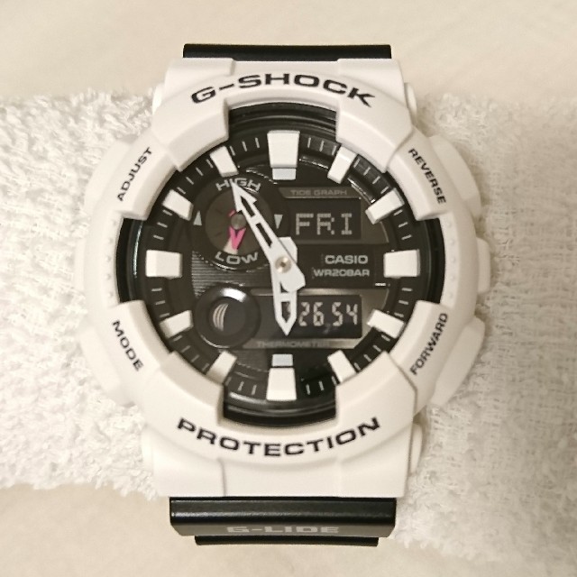 【美品・未使用】CASIO G-SHOCK  G-LIDE メンズ 白