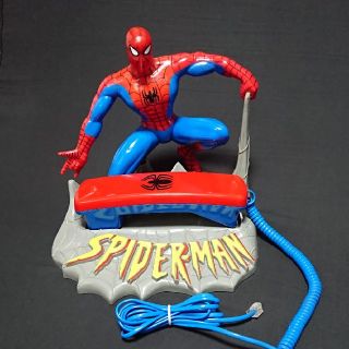 結愛ママ❤様専用☆スパイダーマン☆電話機 /1994年(その他)