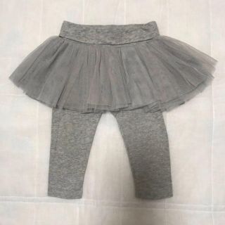 ベビーギャップ(babyGAP)のbabyGap チュールスカート70 スカッツ グレー(パンツ)