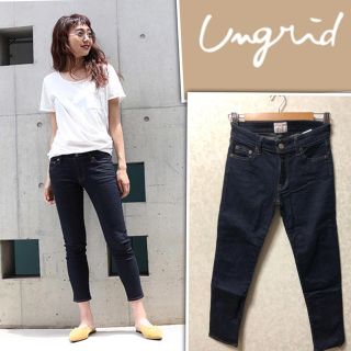 アングリッド(Ungrid)のワンウォッシュクロップドスキニーデニム todayful ZARA moussy(デニム/ジーンズ)