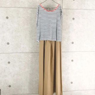 エイチアンドエム(H&M)のH&MクルーネックボーダーTシャツ プルオーバー  ボーダートップス(Tシャツ(半袖/袖なし))