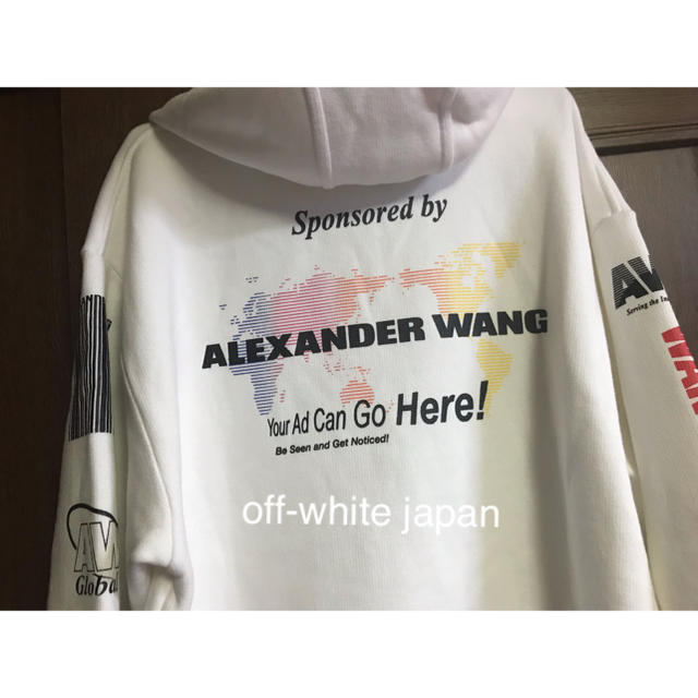 Alexander Wang(アレキサンダーワン)のALEXANDER WANG アレキサンダーワン 18SS パーカー 限定希少 レディースのトップス(パーカー)の商品写真