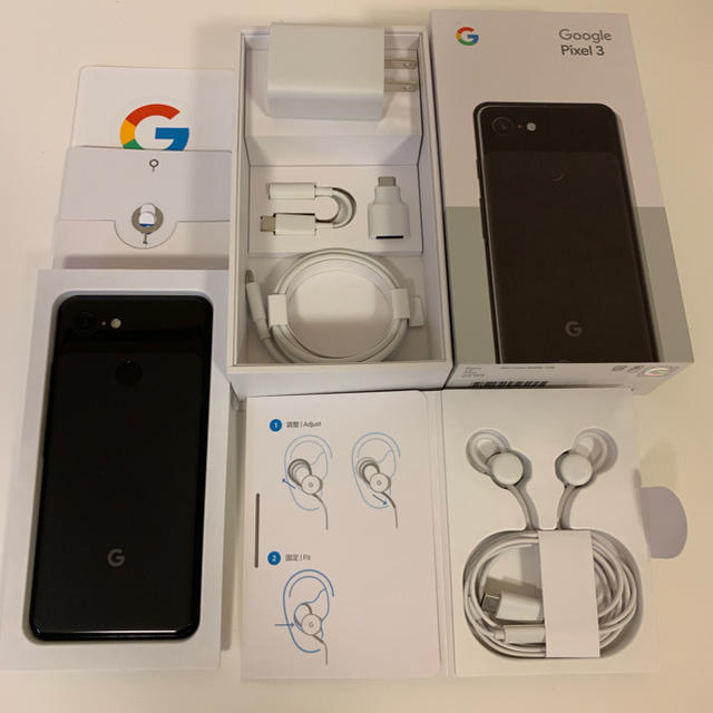 Softbank(ソフトバンク)のPixel3 Just Black 64GB スマホ/家電/カメラのスマートフォン/携帯電話(スマートフォン本体)の商品写真