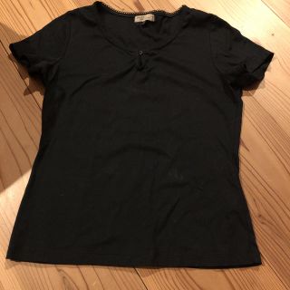 プロポーションボディドレッシング(PROPORTION BODY DRESSING)の半袖 黒 トップス レディース(Tシャツ(半袖/袖なし))