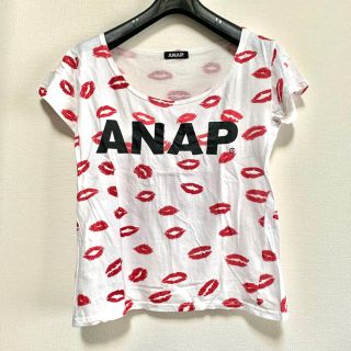 アナップ(ANAP)のTシャツ【ANAP】キスマーク(Tシャツ(半袖/袖なし))